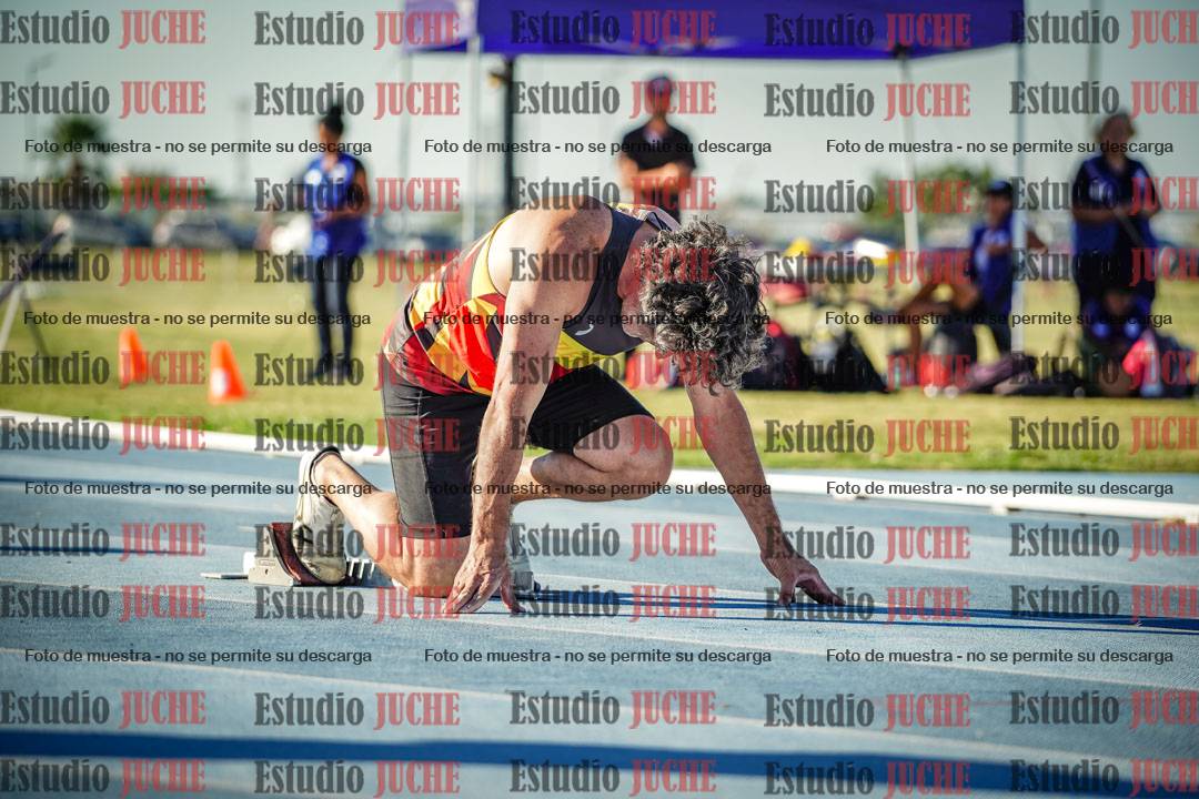 Fotos de los 400 m llanos de varones