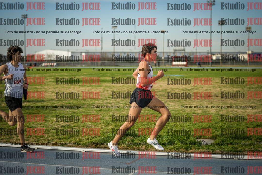 Fotos de los 1500 m llanos de varones