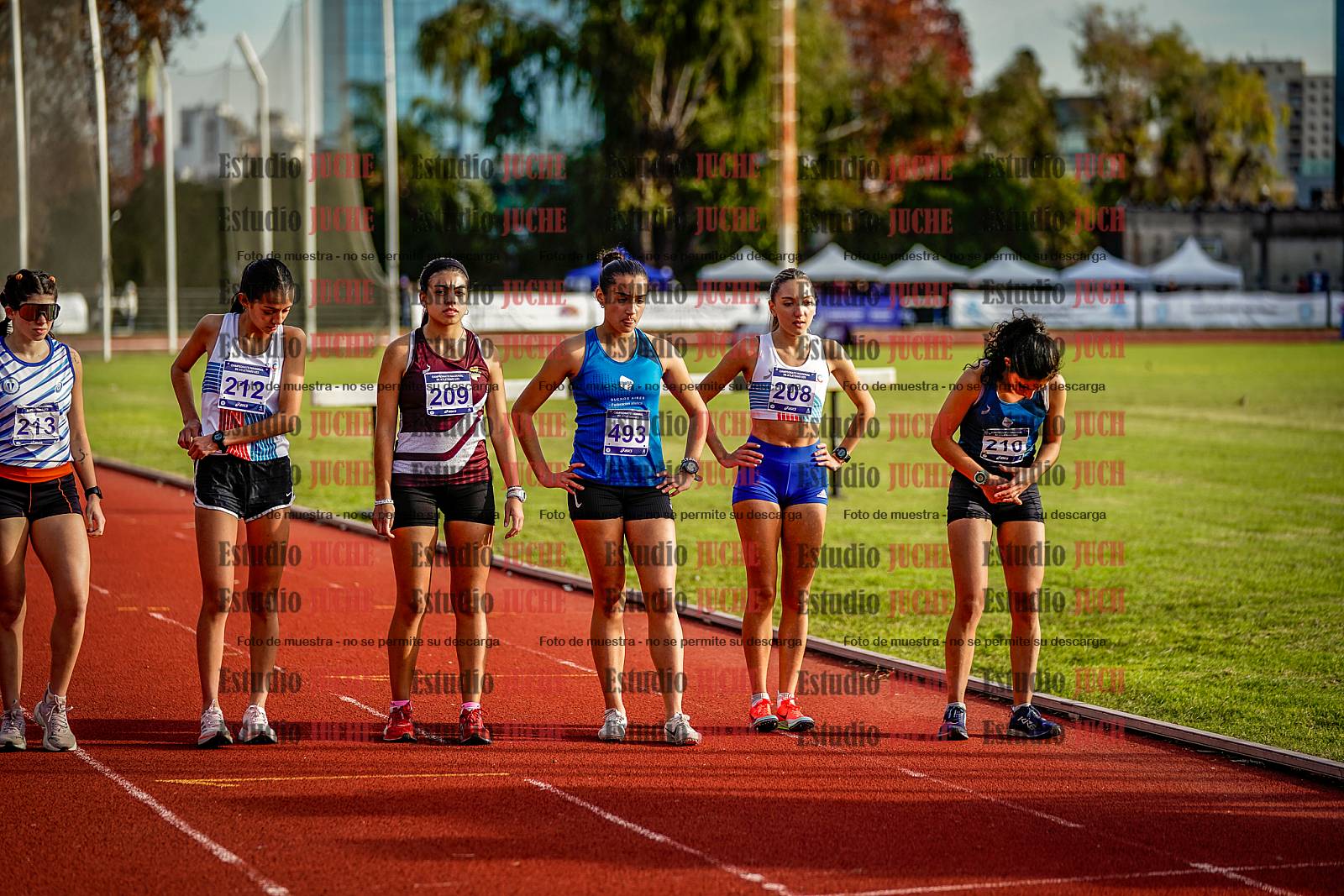 Fotos de los 5000 m de mujeres