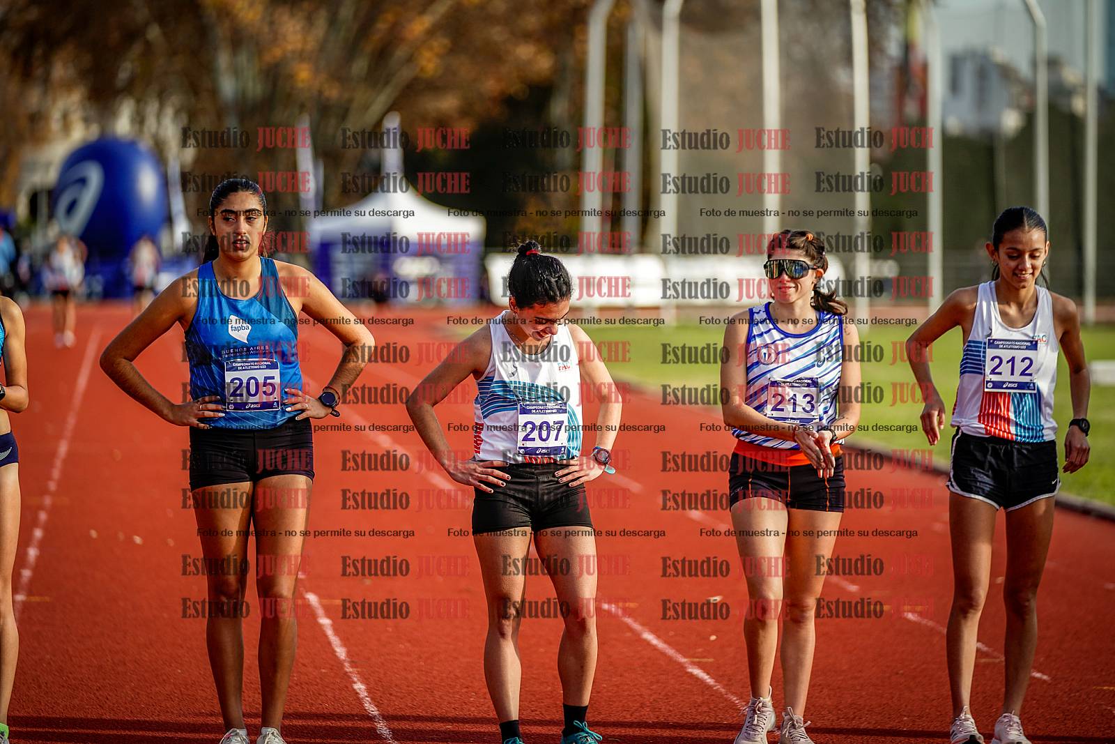 Fotos de los 5000 m de mujeres