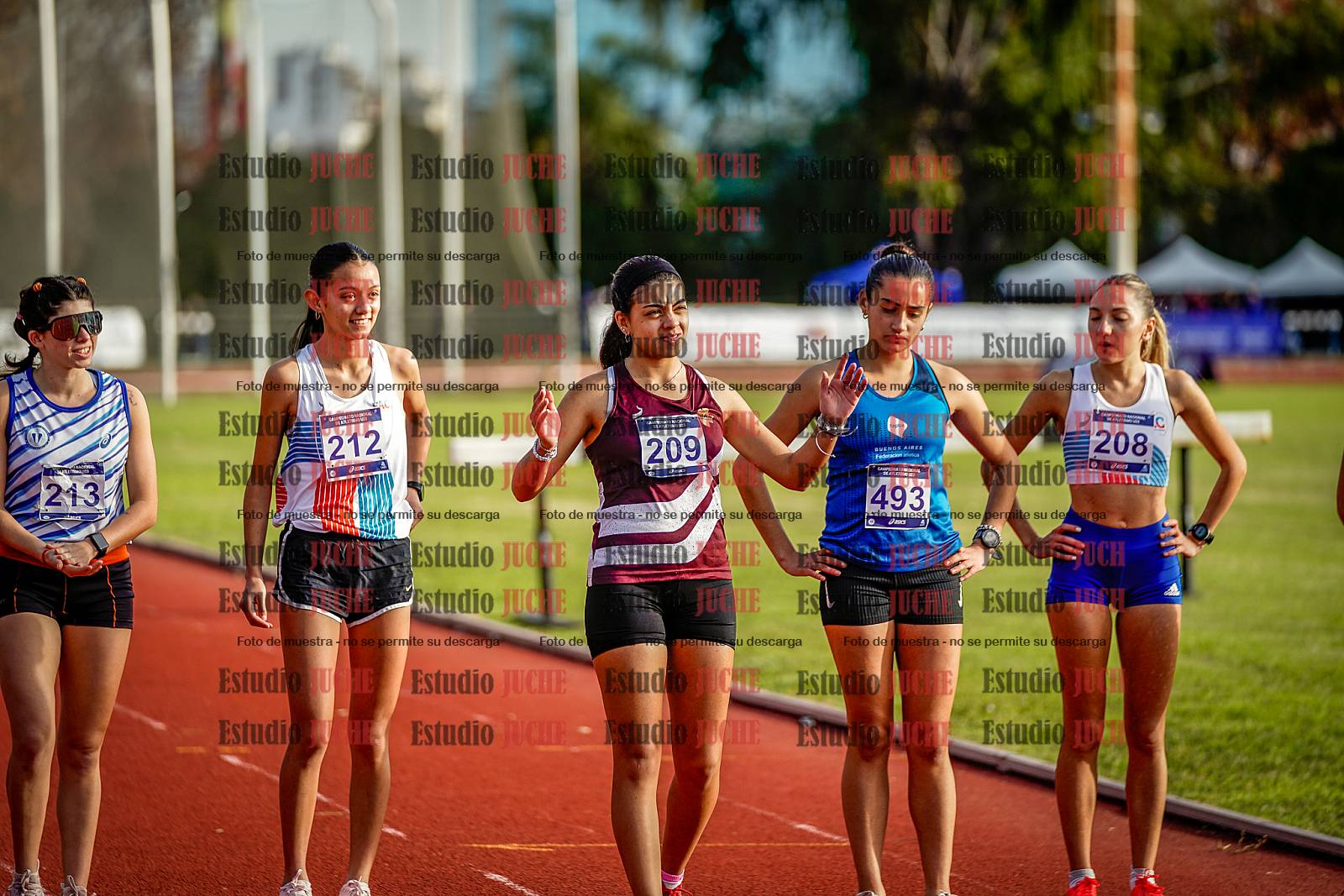 Fotos de los 5000 m de mujeres