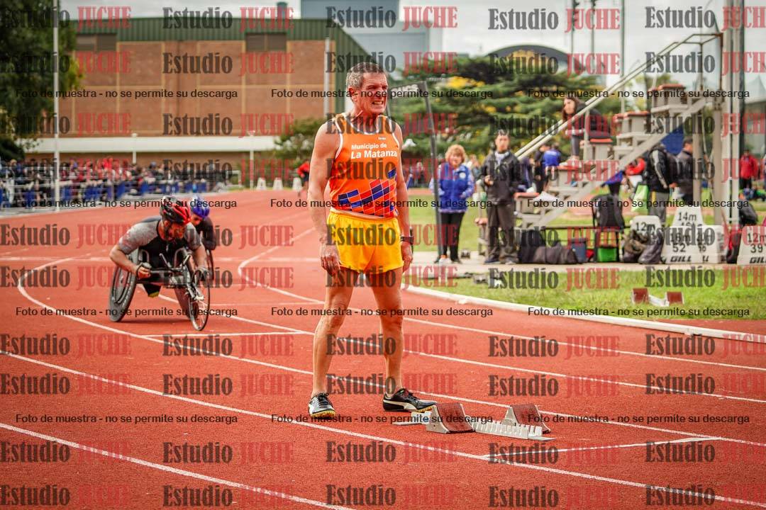 Fotos de los 400 m llanos de varones