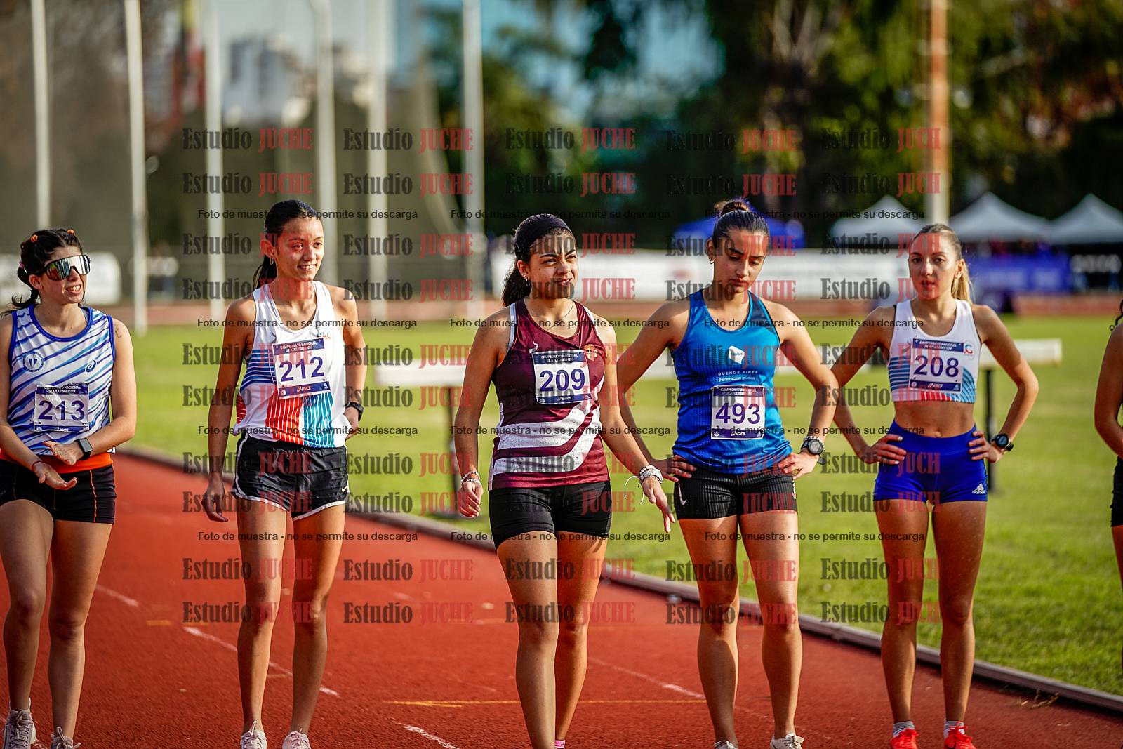 Fotos de los 5000 m de mujeres
