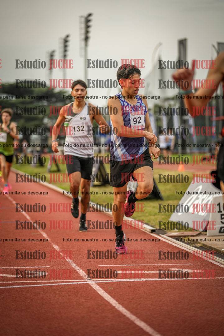 Fotos de los 1500 m llanos de varones