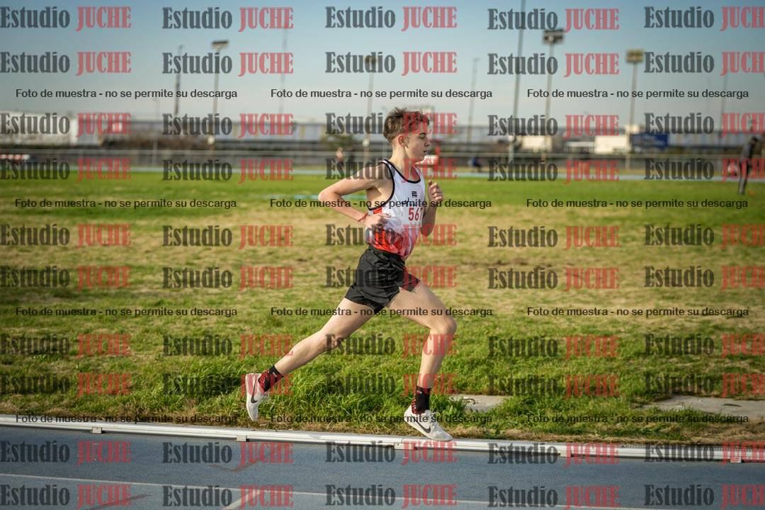 Fotos de los 1500 m llanos de varones