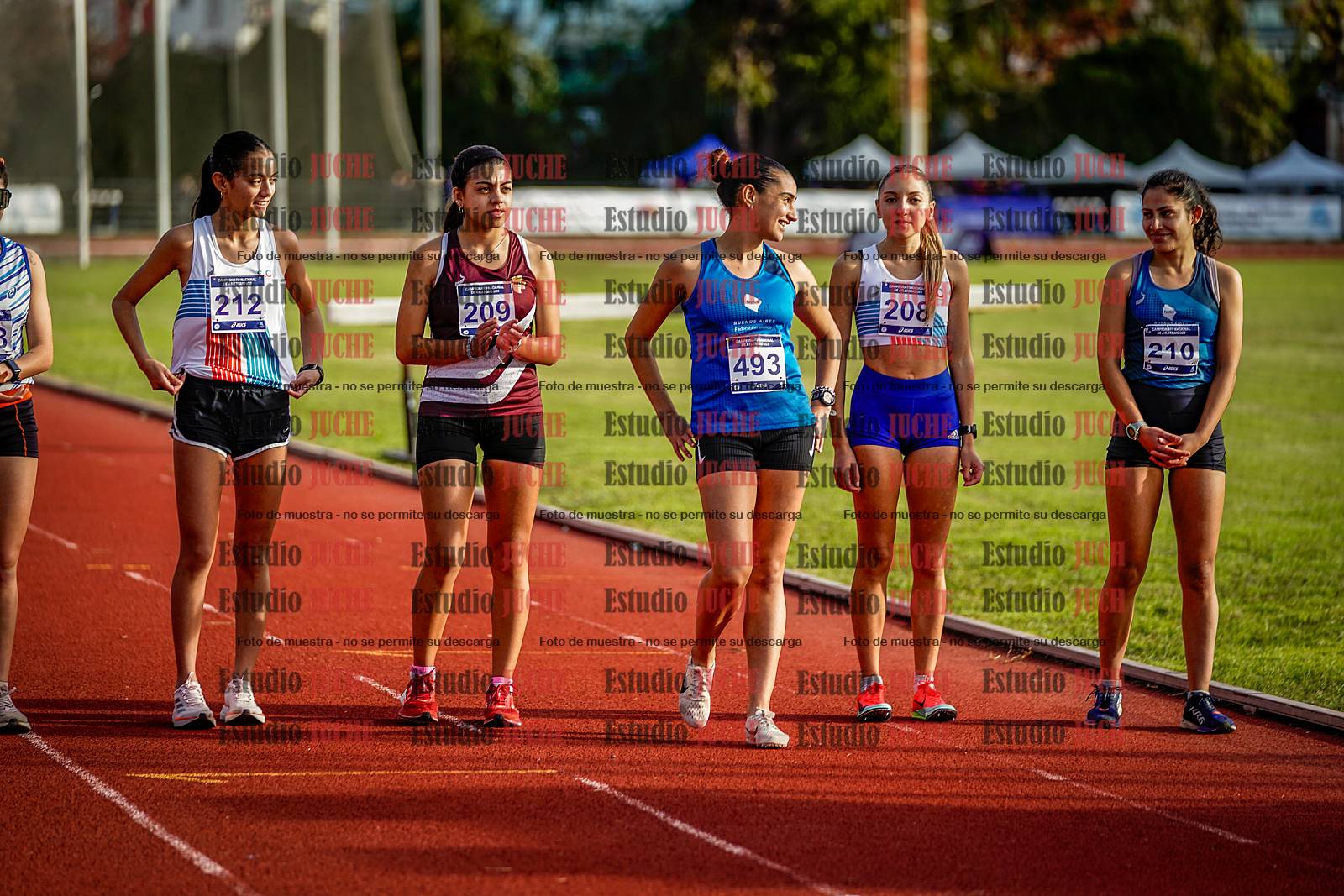 Fotos de los 5000 m de mujeres