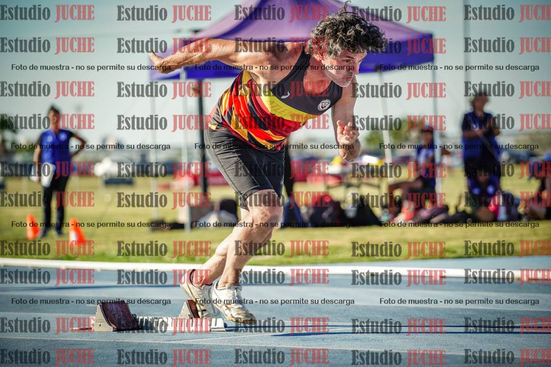 Fotos de los 400 m llanos de varones