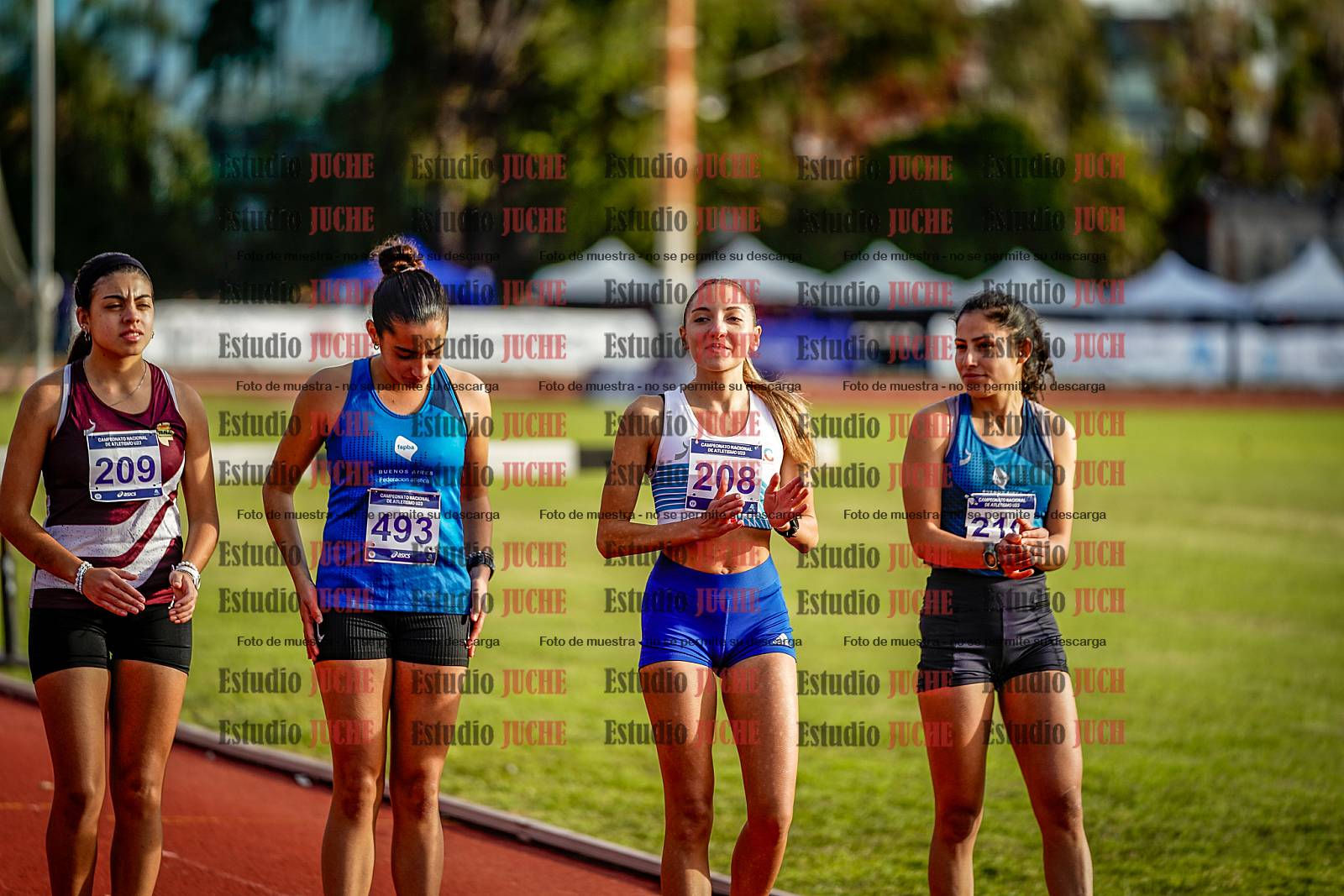 Fotos de los 5000 m de mujeres