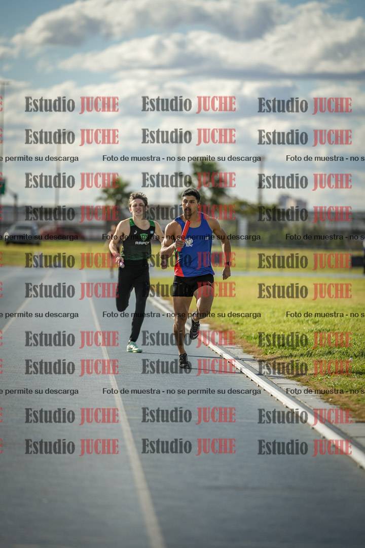 Fotos de las postas 4x400 m llanos de varones