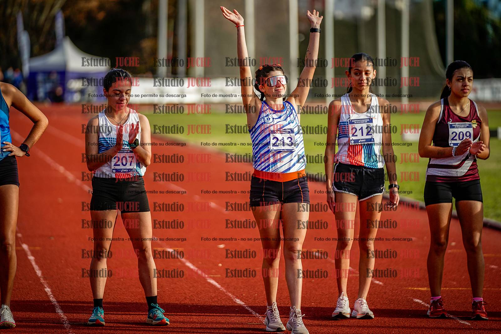 Fotos de los 5000 m de mujeres