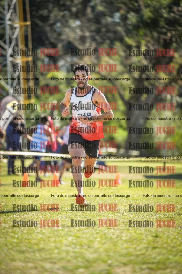 Fotos de la llegada del cross de 8000 m