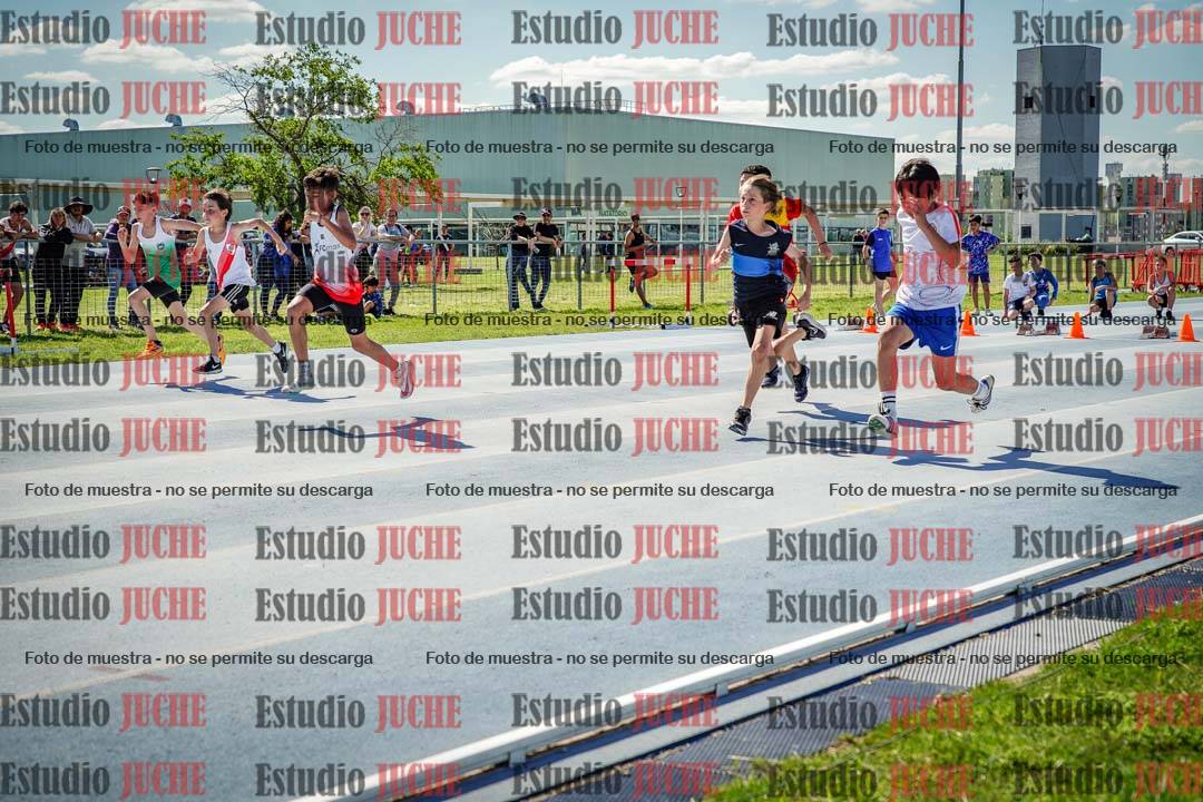 Fotos de los 50 m llanos de varones