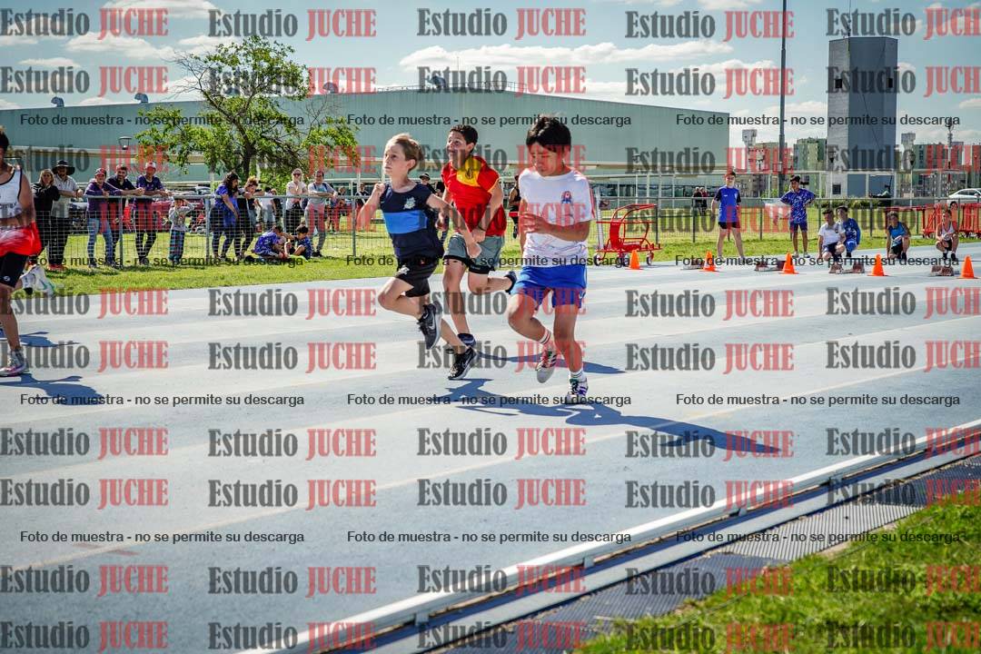 Fotos de los 50 m llanos de varones