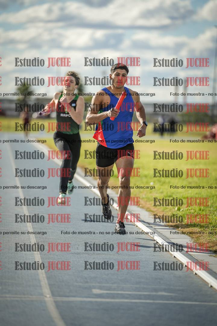 Fotos de las postas 4x400 m llanos de varones