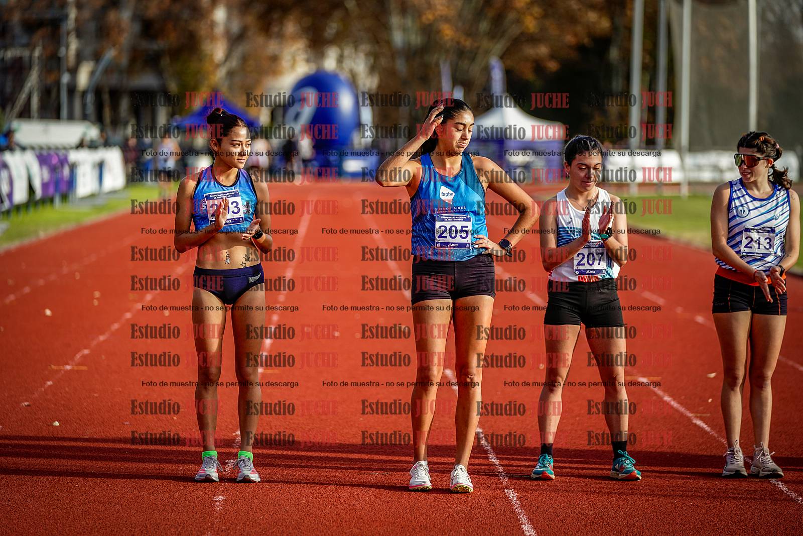 Fotos de los 5000 m de mujeres