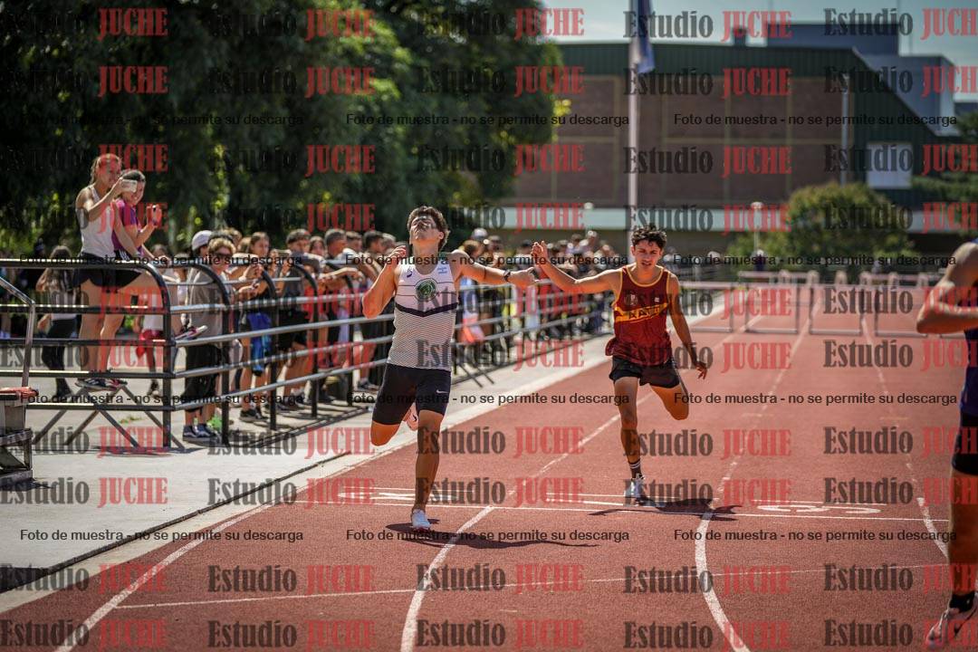 Fotos de los 400 m con vallas de varones