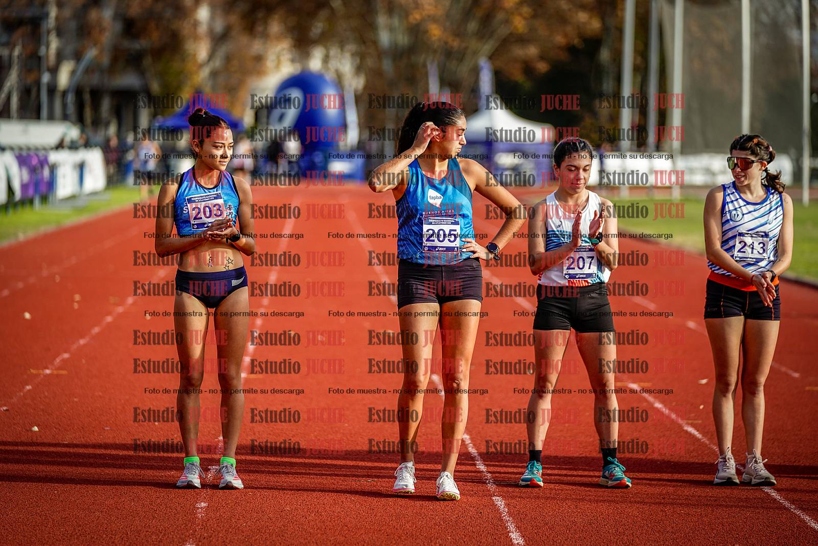 Fotos de los 5000 m de mujeres