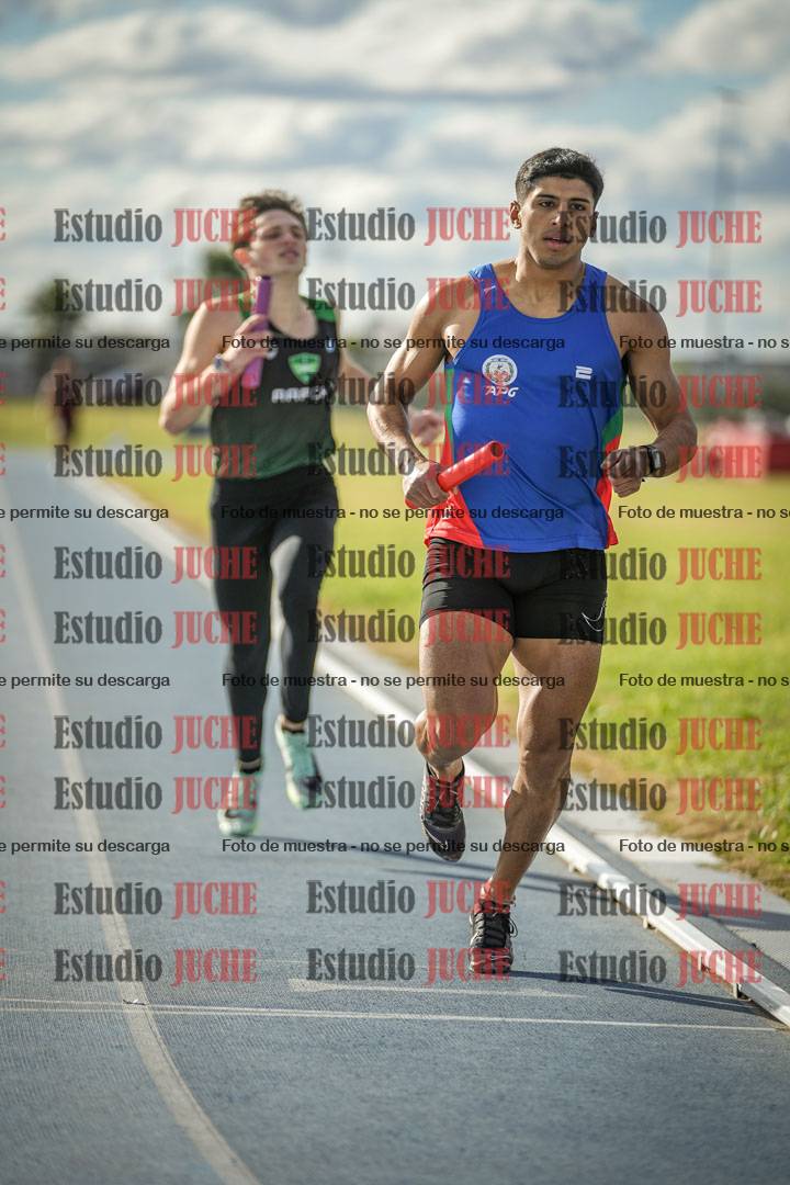 Fotos de las postas 4x400 m llanos de varones