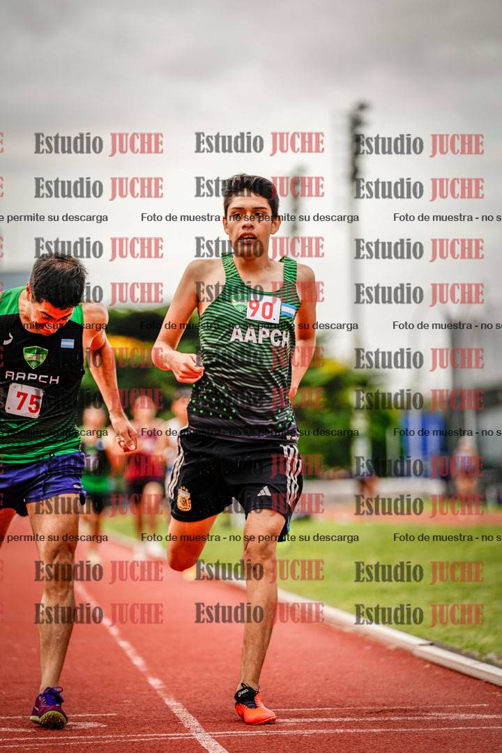 Fotos de los 800 m de varones