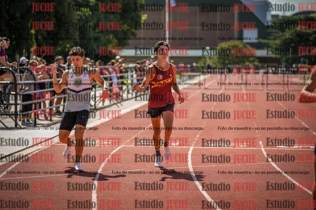 Fotos de los 400 m con vallas de varones