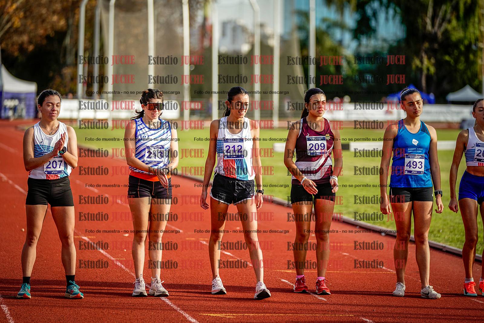 Fotos de los 5000 m de mujeres