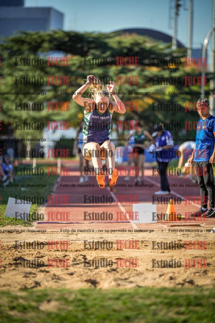 Fotos del salto en largo de mujeres - incluye U16