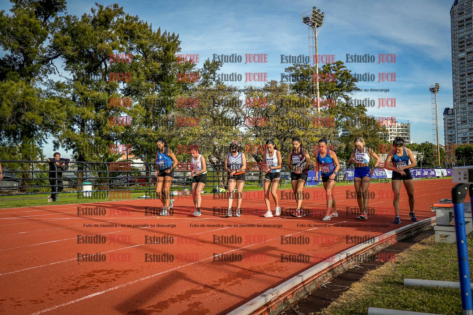 Fotos de los 5000 m de mujeres