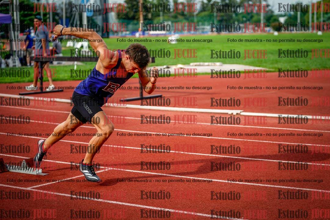 Fotos de los 400 m llanos de varones