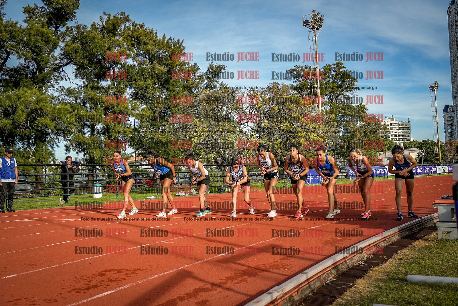 Fotos de los 5000 m de mujeres