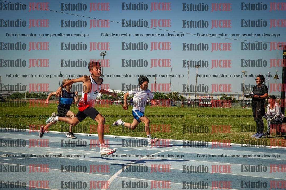 Fotos de los 50 m llanos de varones