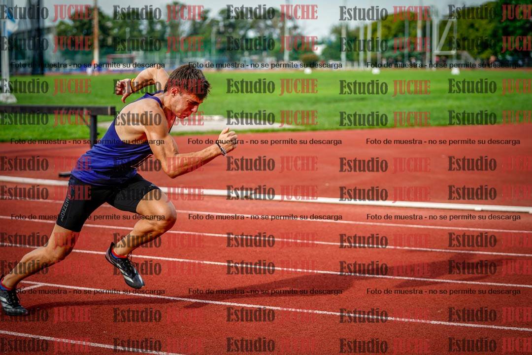 Fotos de los 400 m llanos de varones