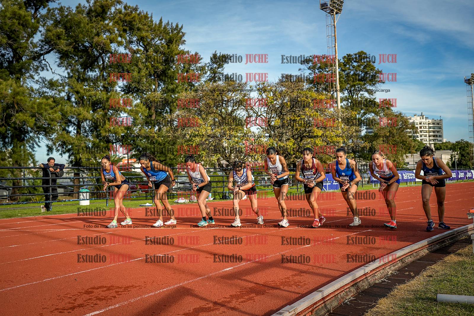 Fotos de los 5000 m de mujeres
