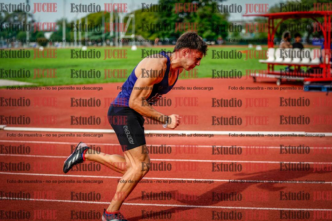 Fotos de los 400 m llanos de varones