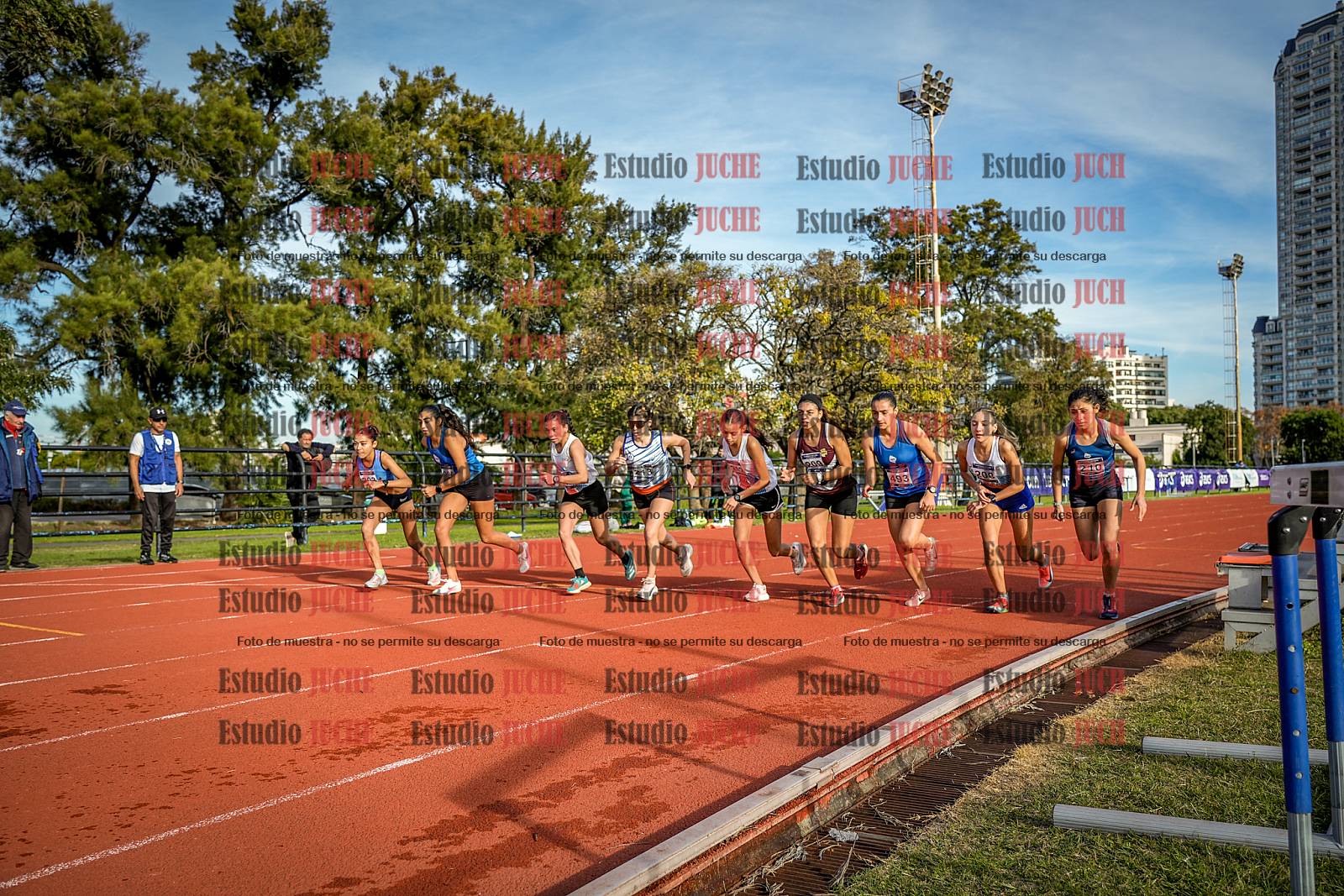 Fotos de los 5000 m de mujeres