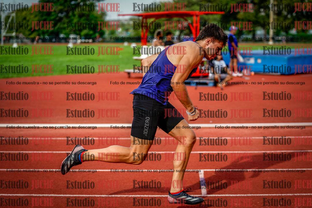 Fotos de los 400 m llanos de varones