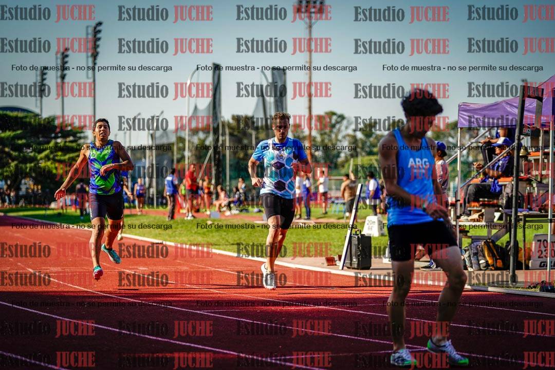 Fotos de los 400 m de varones