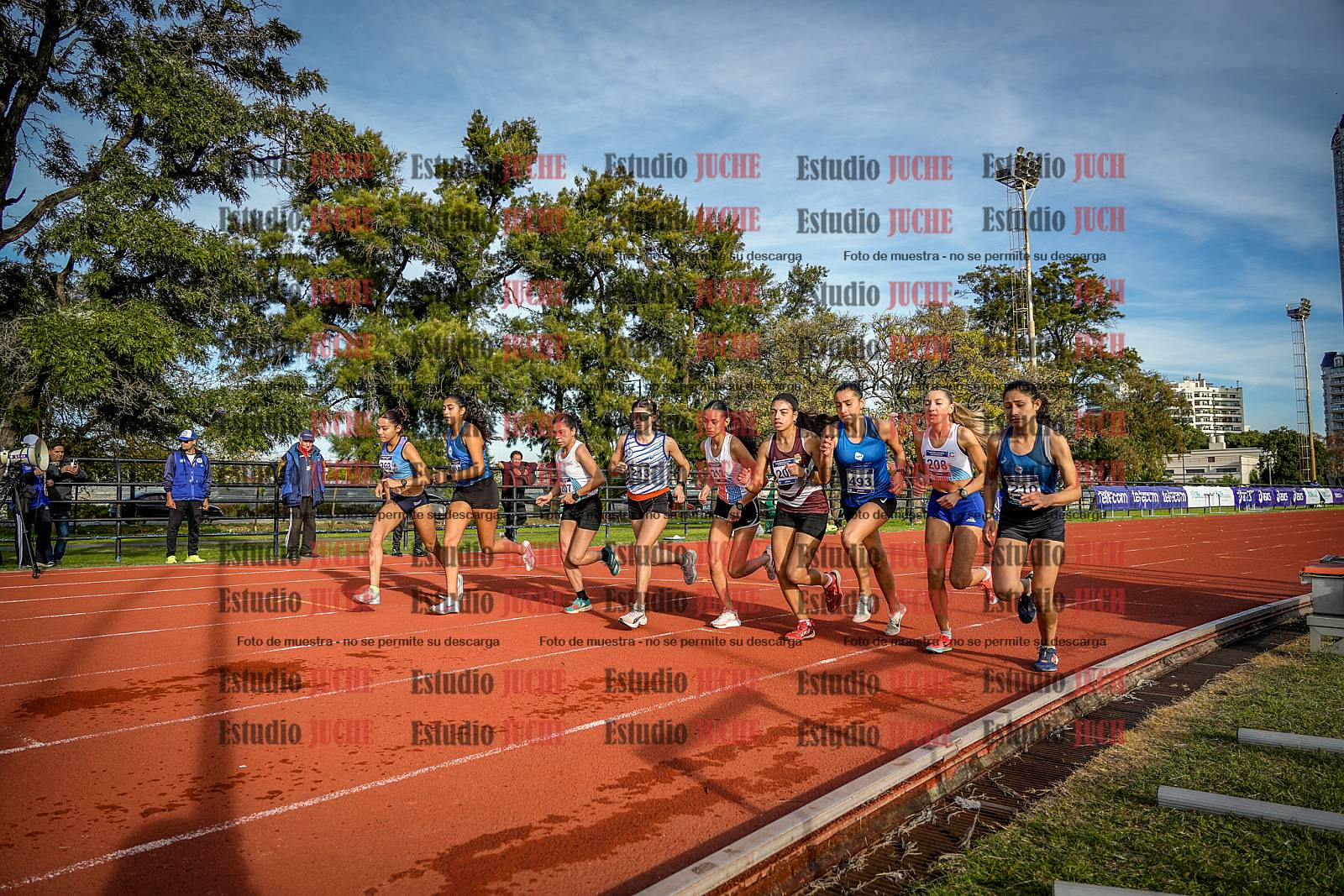 Fotos de los 5000 m de mujeres