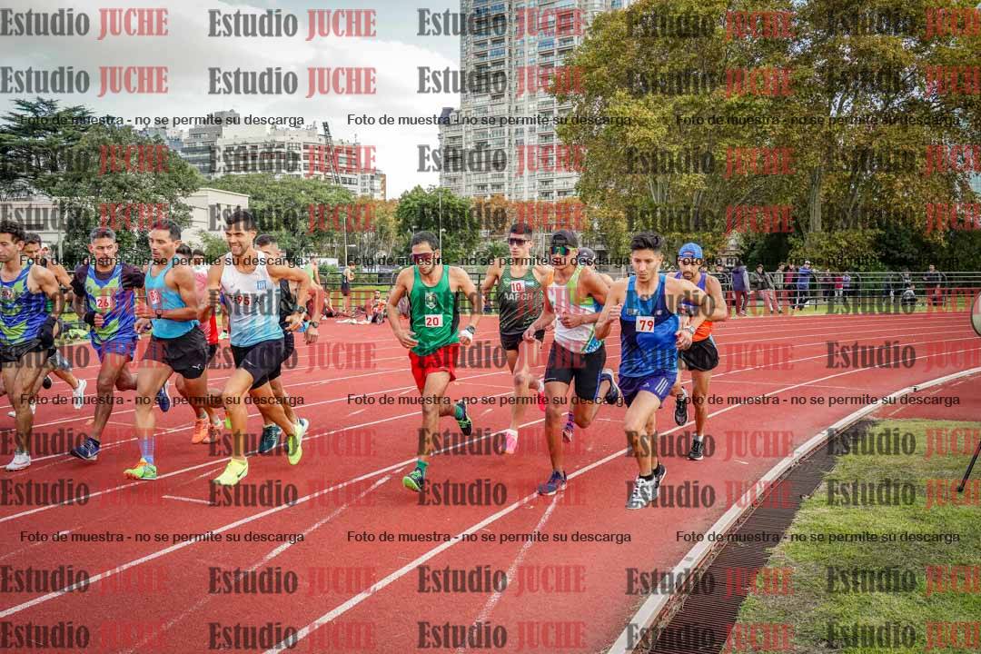 Fotos de los 1500 m llanos de varones