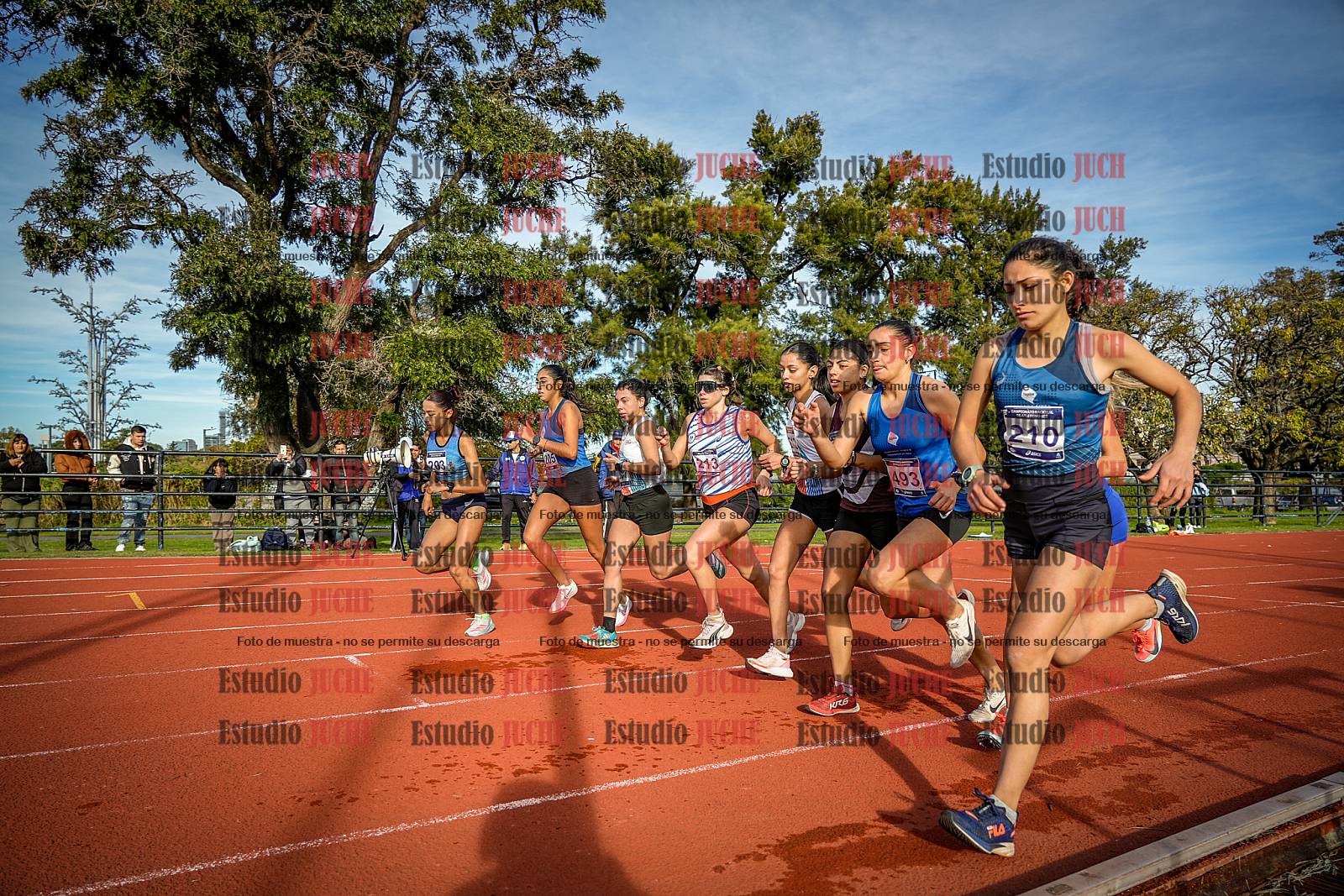 Fotos de los 5000 m de mujeres