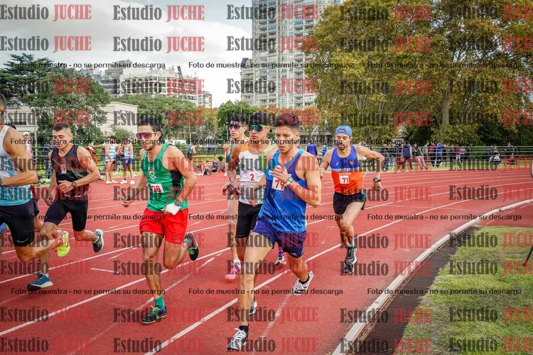 Fotos de los 1500 m llanos de varones
