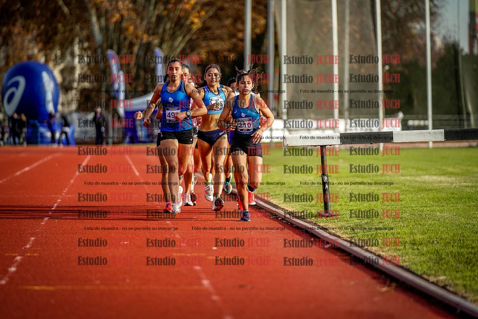 Fotos de los 5000 m de mujeres