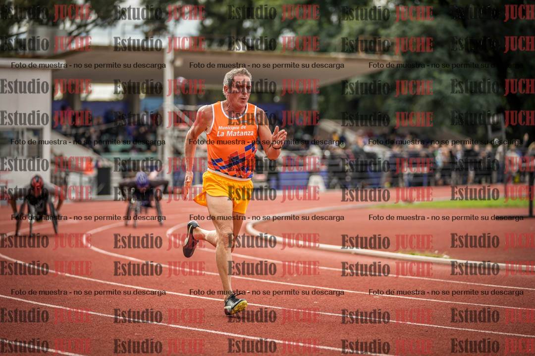 Fotos de los 400 m llanos de varones
