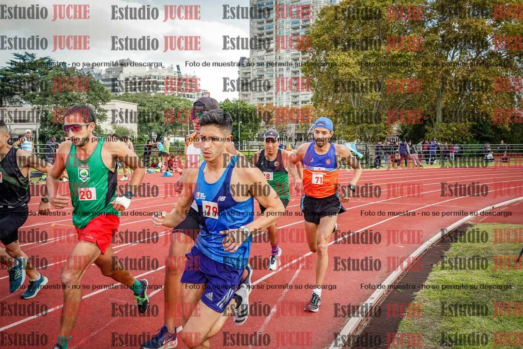 Fotos de los 1500 m llanos de varones
