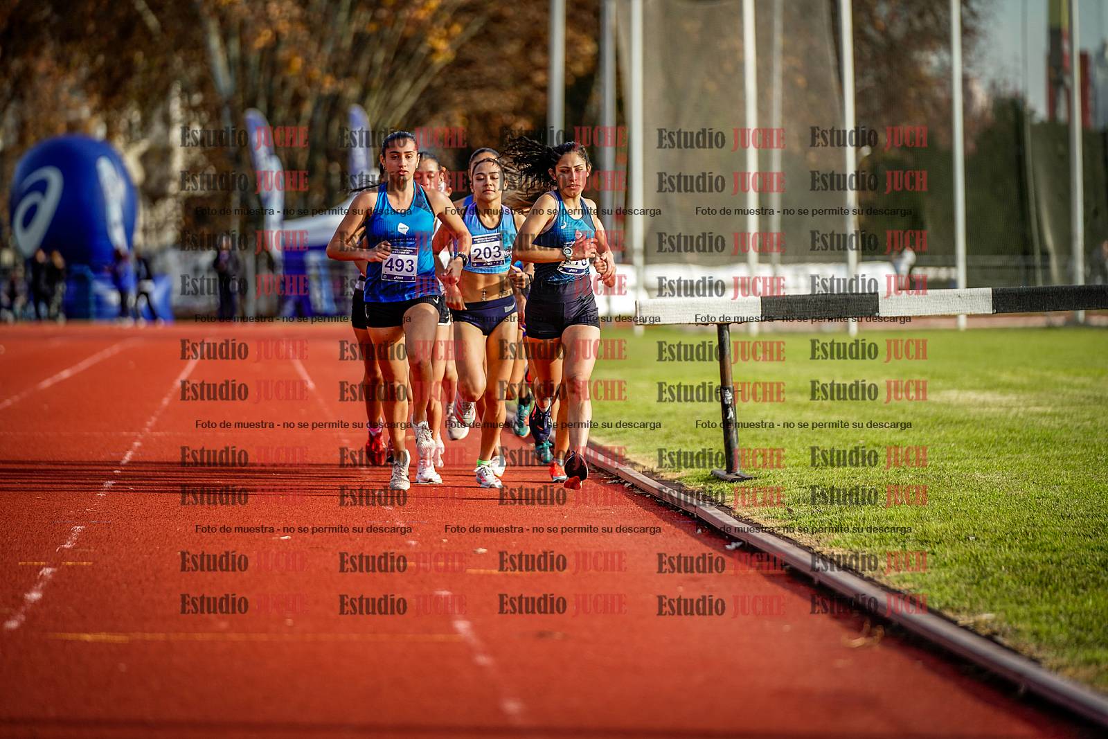 Fotos de los 5000 m de mujeres