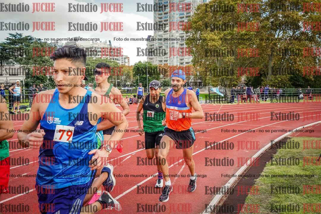 Fotos de los 1500 m llanos de varones