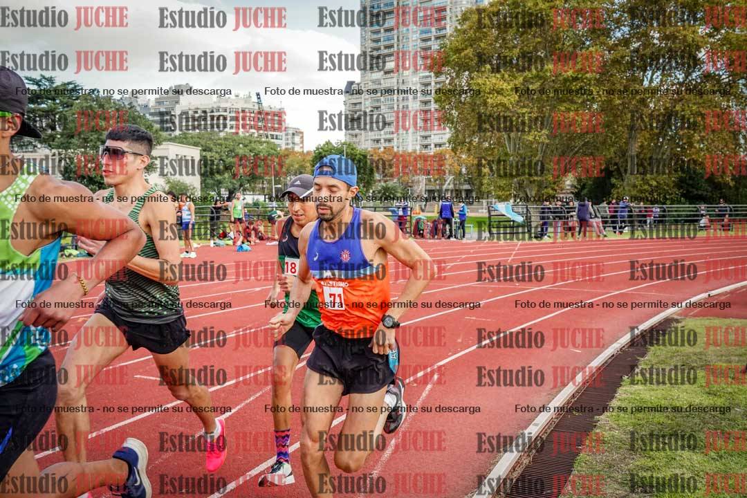 Fotos de los 1500 m llanos de varones