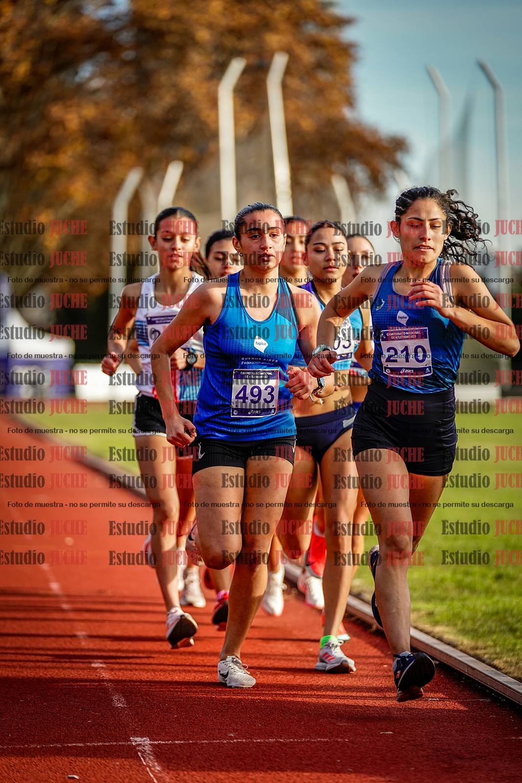 Fotos de los 5000 m de mujeres