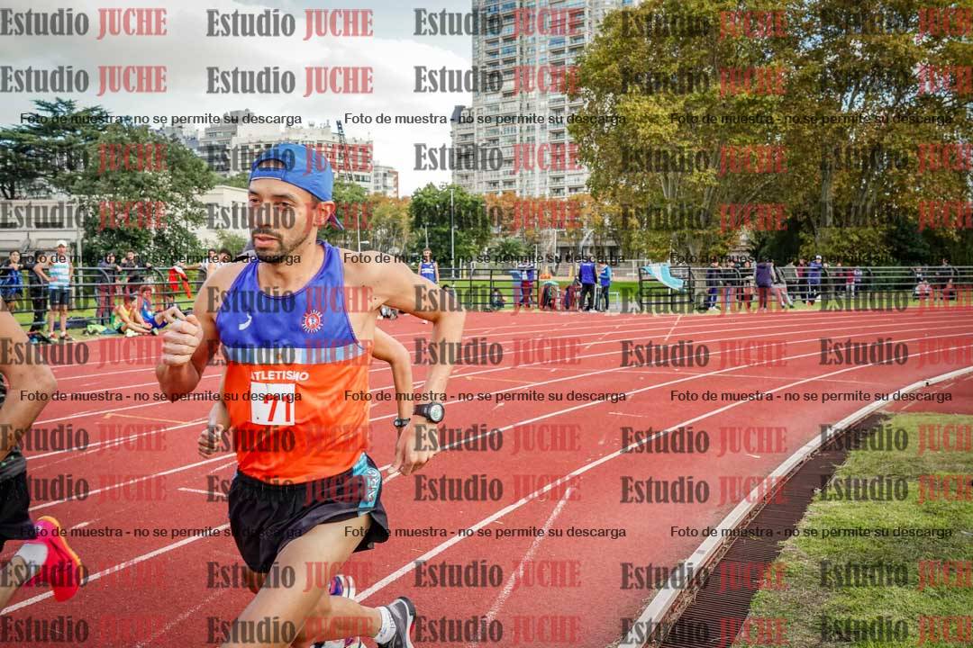 Fotos de los 1500 m llanos de varones