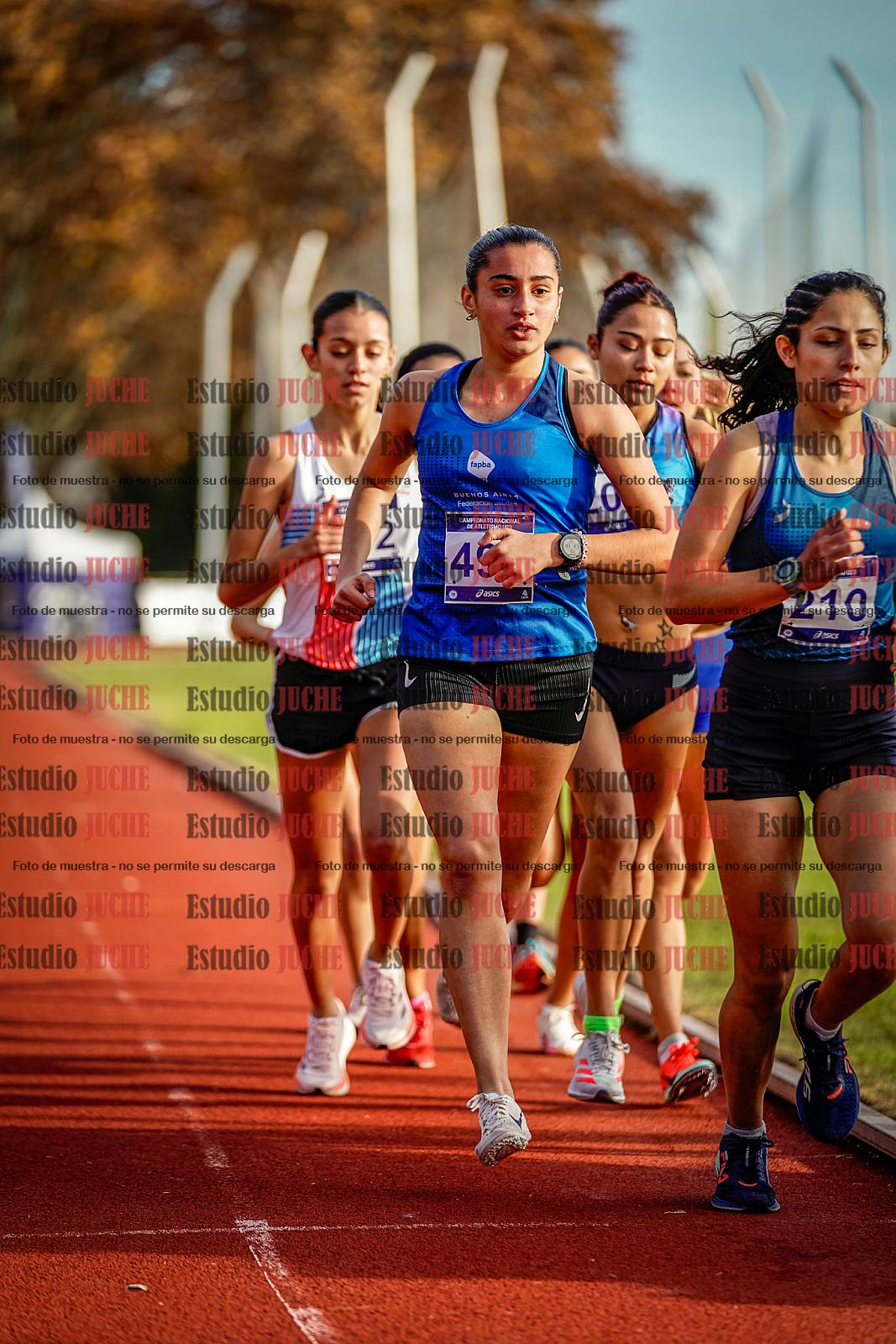 Fotos de los 5000 m de mujeres