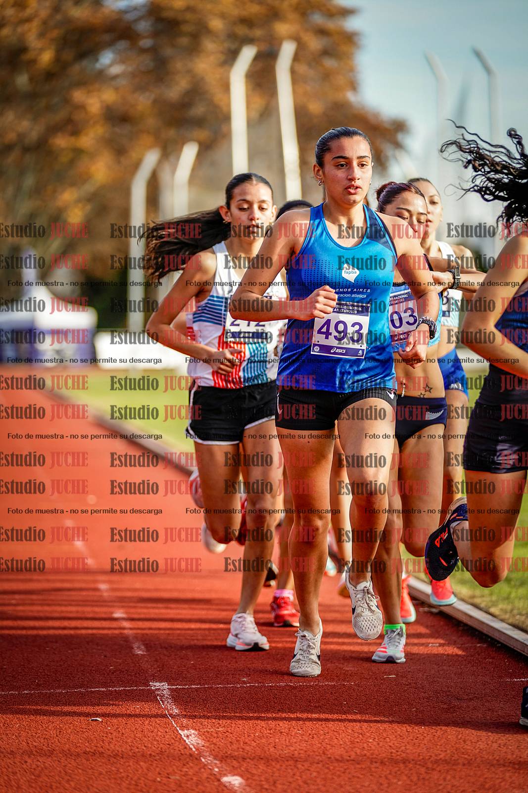 Fotos de los 5000 m de mujeres